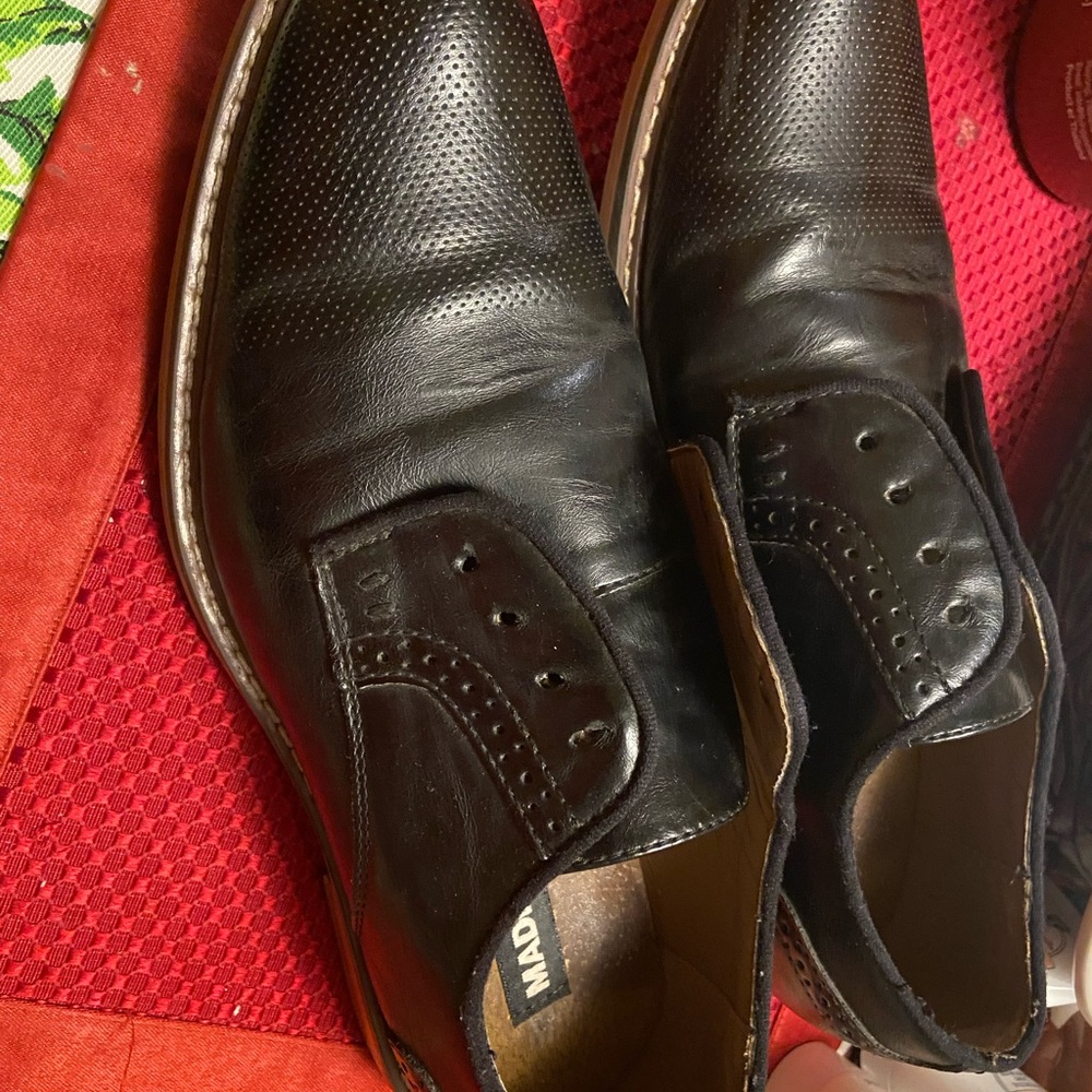 Madison Black Leather Men's Shoes